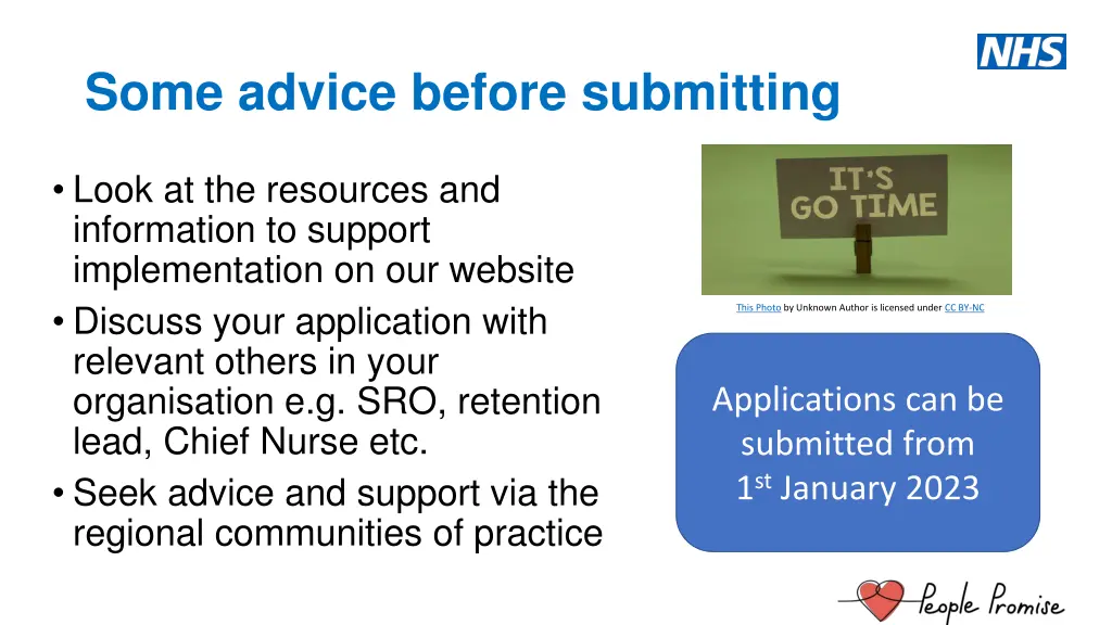 some advice before submitting