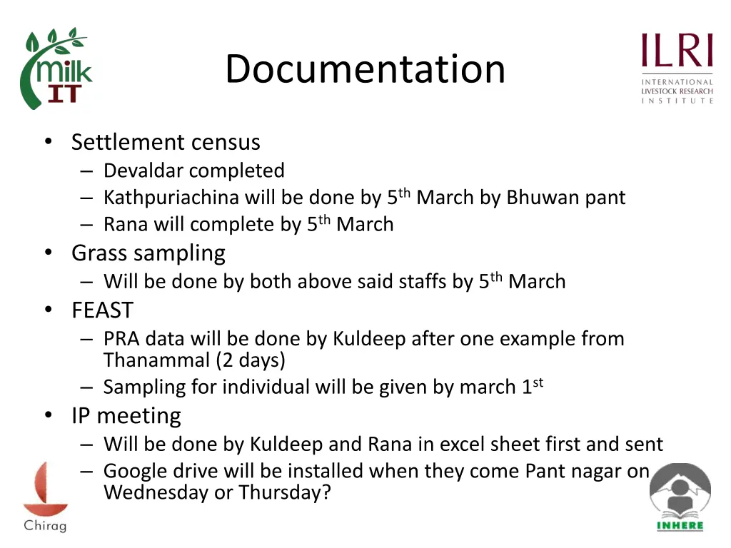 documentation