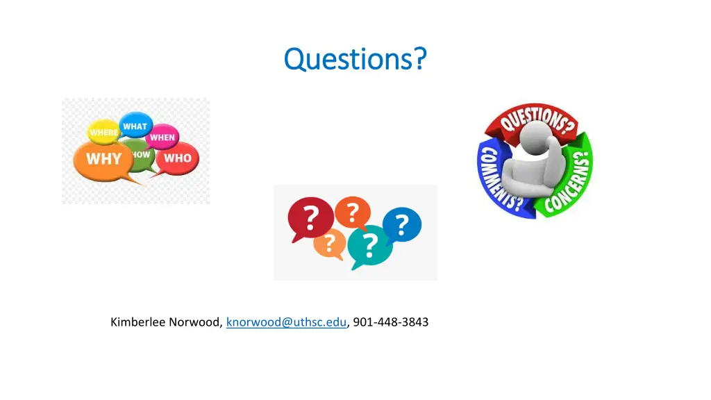 questions questions