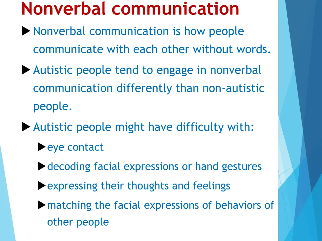 nonverbal communication nonverbal communication