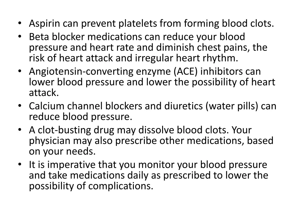 aspirin can prevent platelets from forming blood