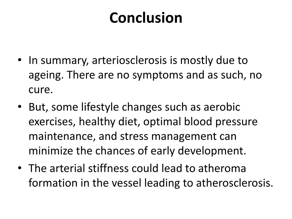 conclusion