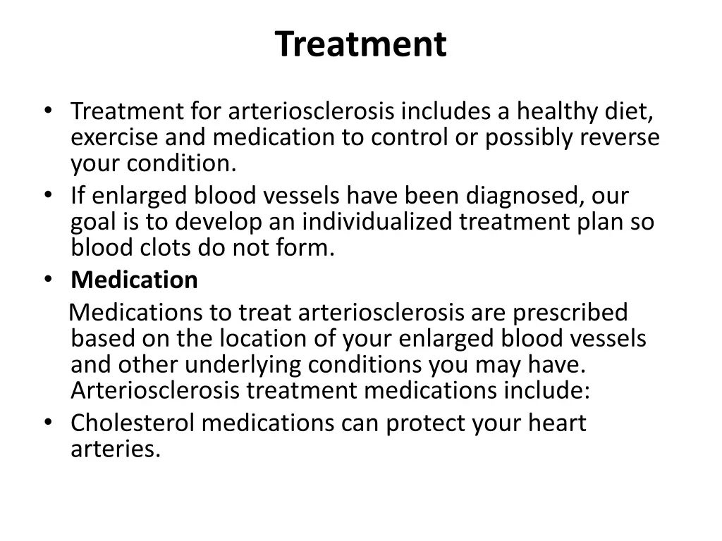 treatment