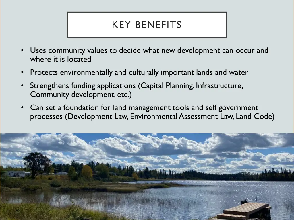 key benefits