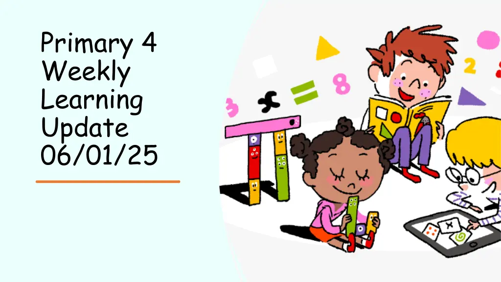 primary 4 weekly learning update 06 01 25