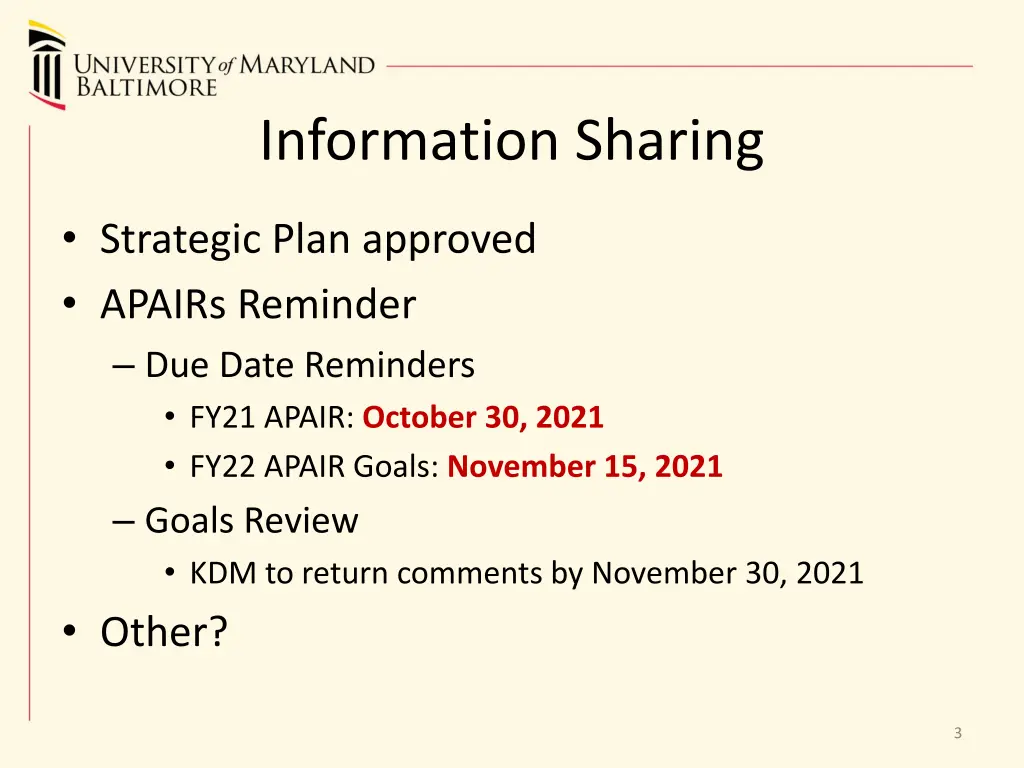 information sharing