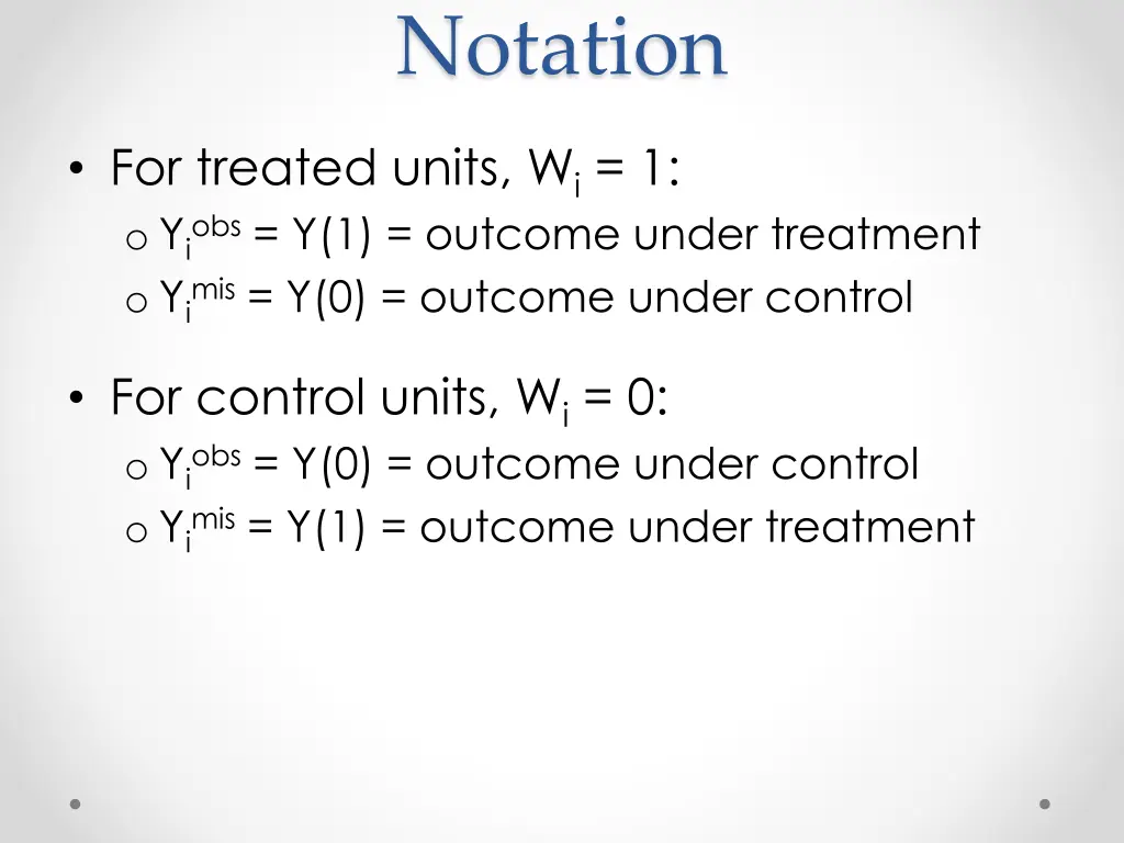 notation 1