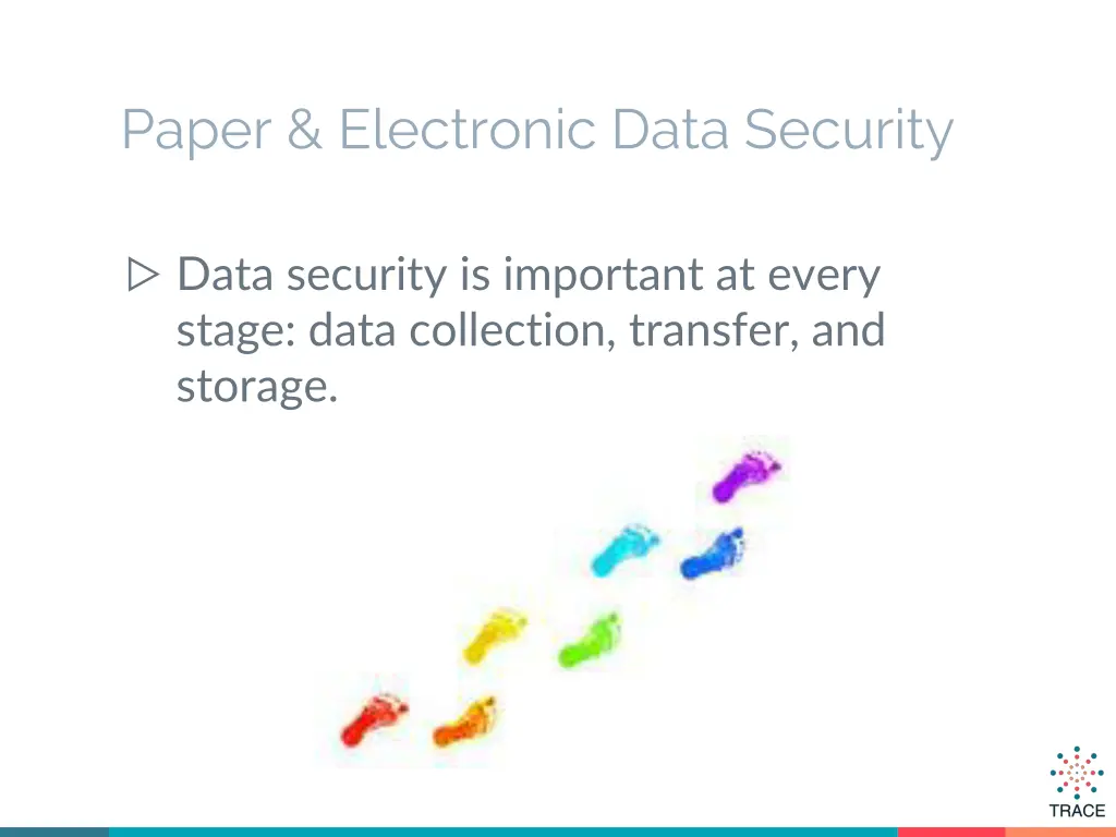 paper electronic data security