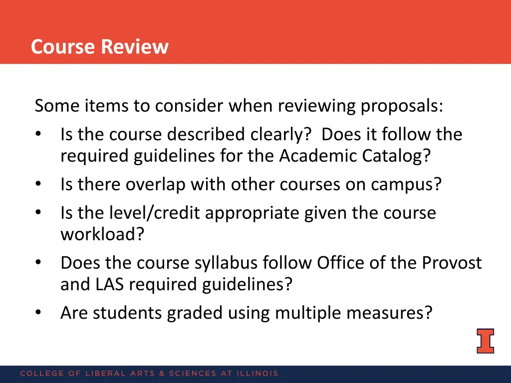 course review