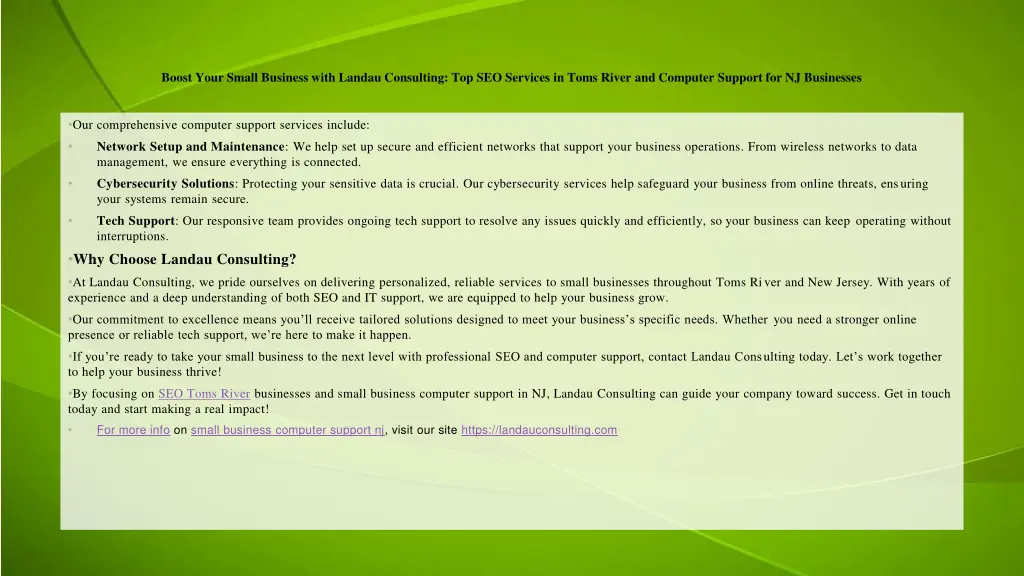 boost your small business with landau consulting 1