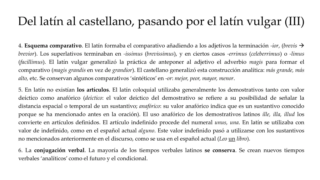 del lat n al castellano pasando 2