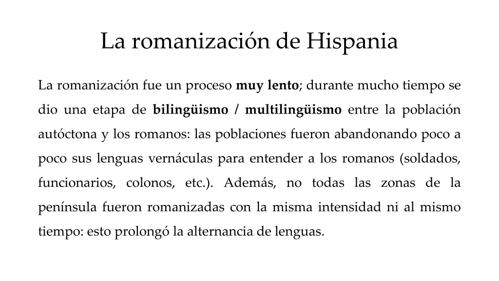 la romanizaci n de hispania