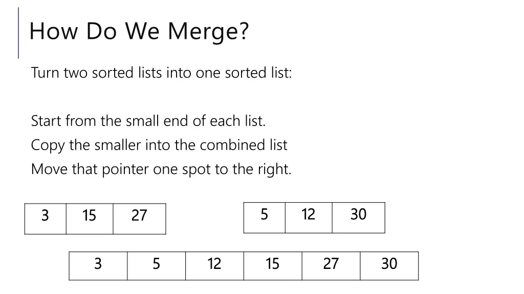 how do we merge