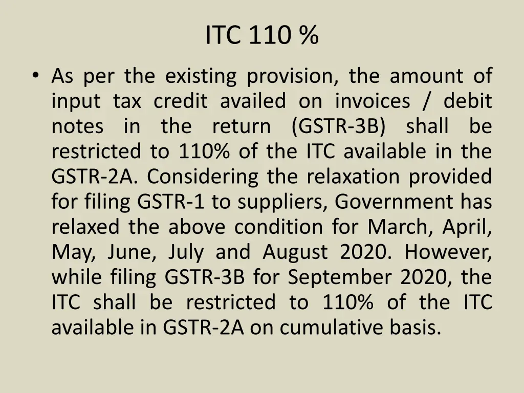 itc 110
