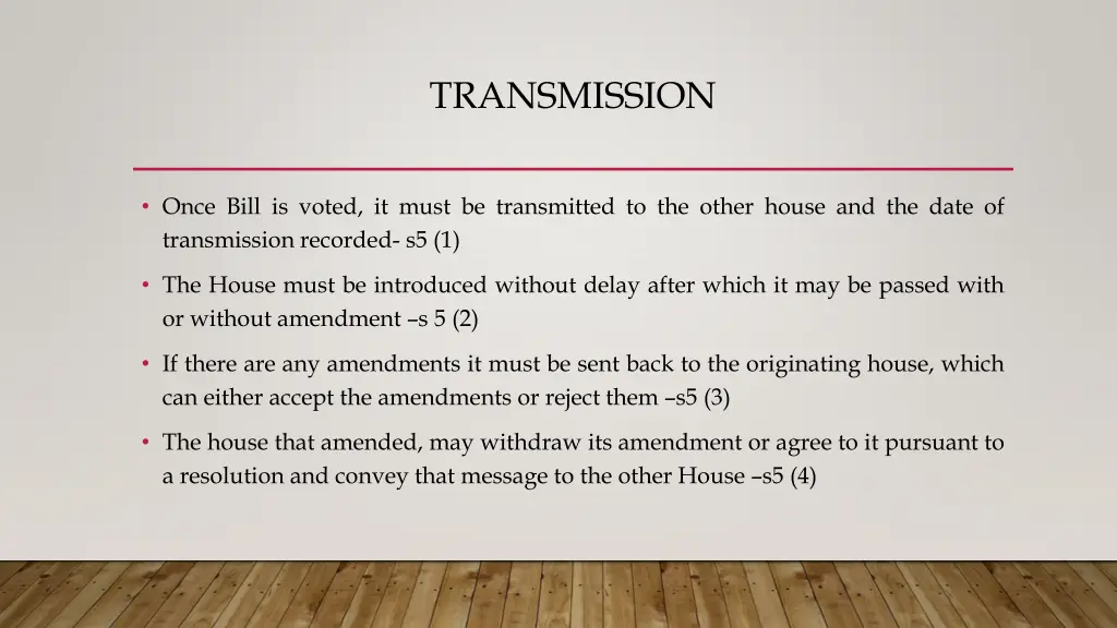 transmission