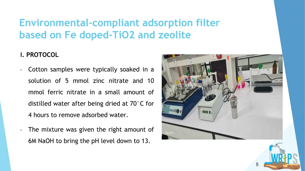 environmental compliant adsorption filter based 2