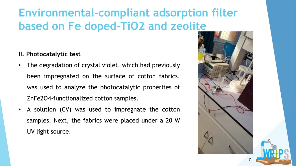 environmental compliant adsorption filter based 4