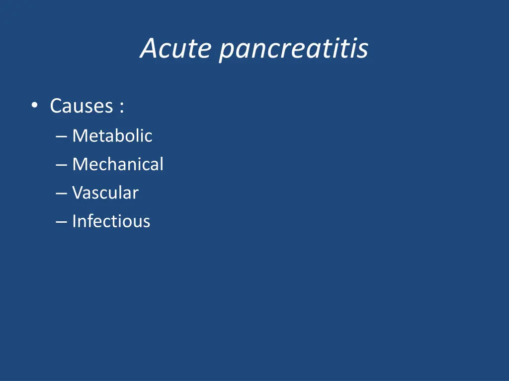 acute pancreatitis 1