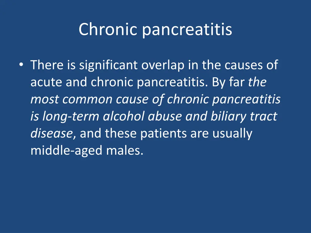 chronic pancreatitis 2
