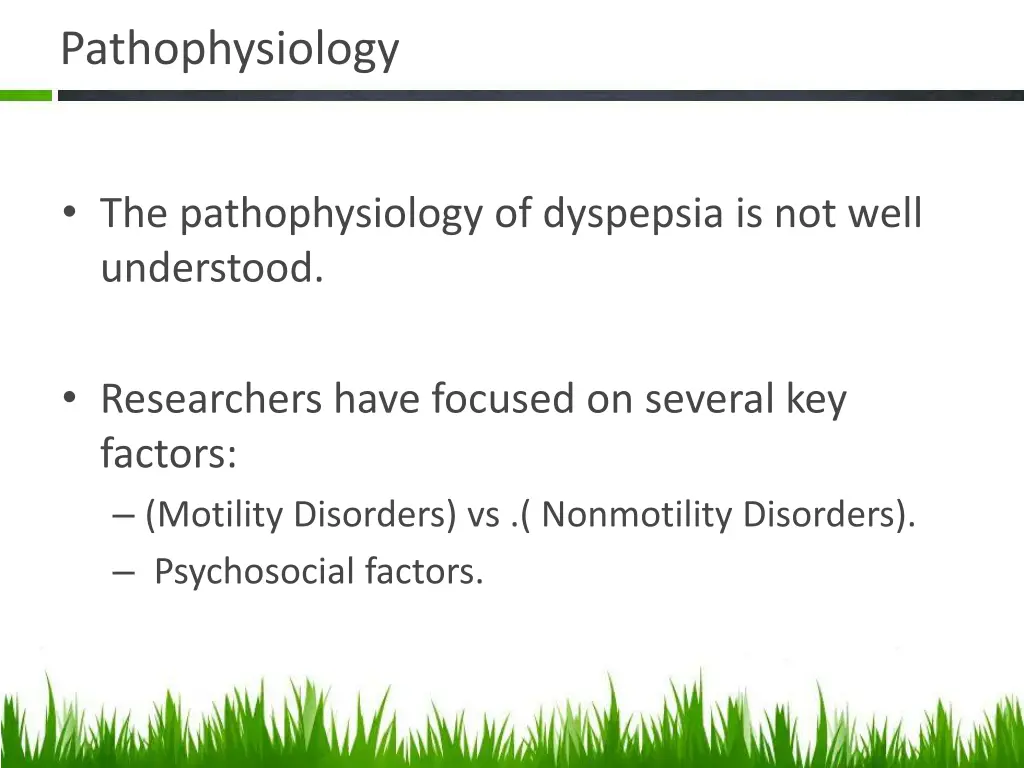 pathophysiology