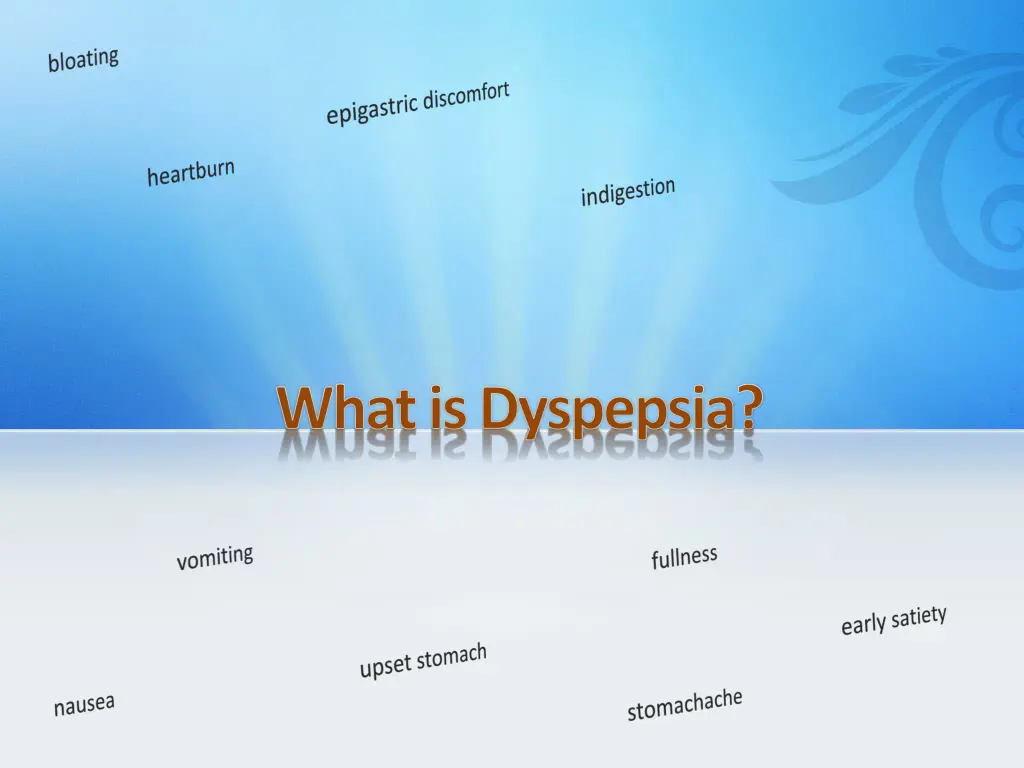 what is dyspepsia