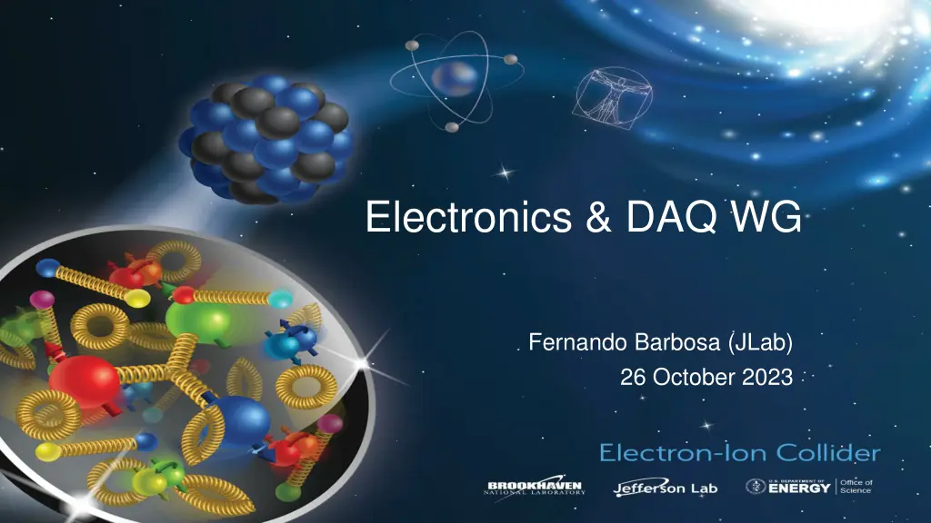 electronics daq wg