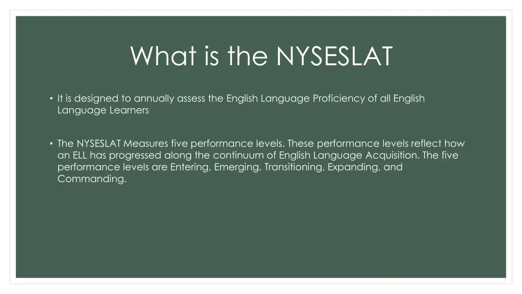 what is the nyseslat