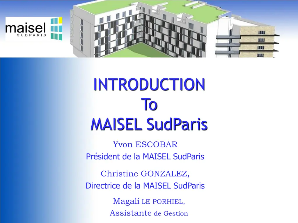 introduction to maisel sudparis