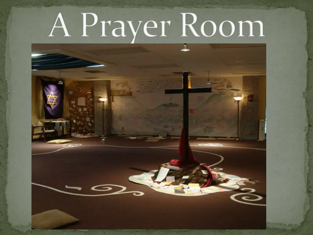 a prayer room