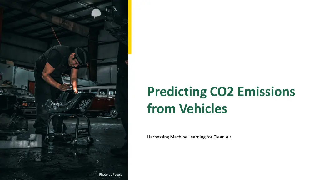 predicting co2 emissions from vehicles