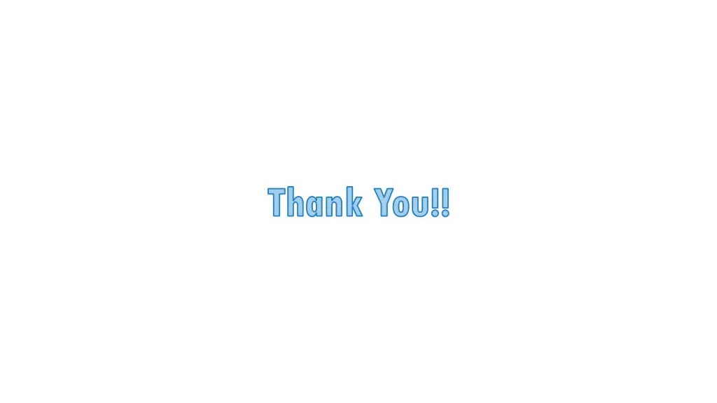 thank you