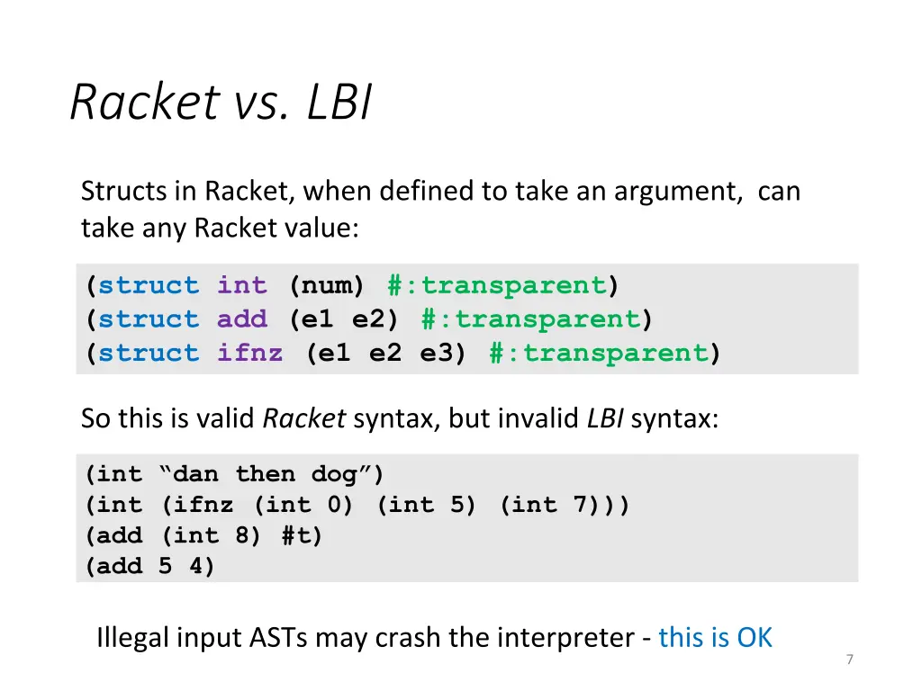 racket vs lbi 1