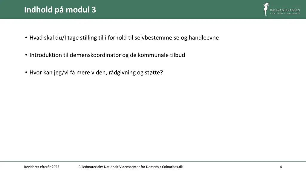 indhold p modul 3