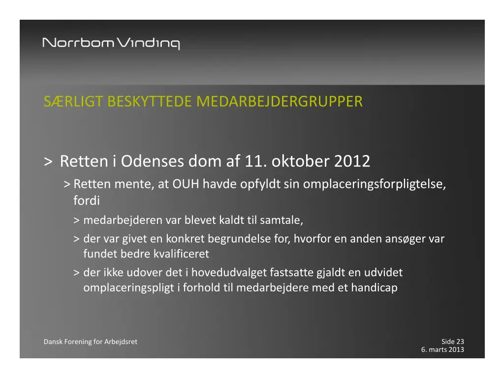s rligt beskyttede medarbejdergrupper 5
