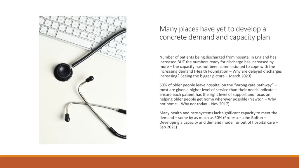 many places have yet to develop a concrete demand