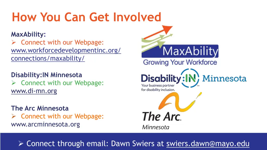 how you can get involved