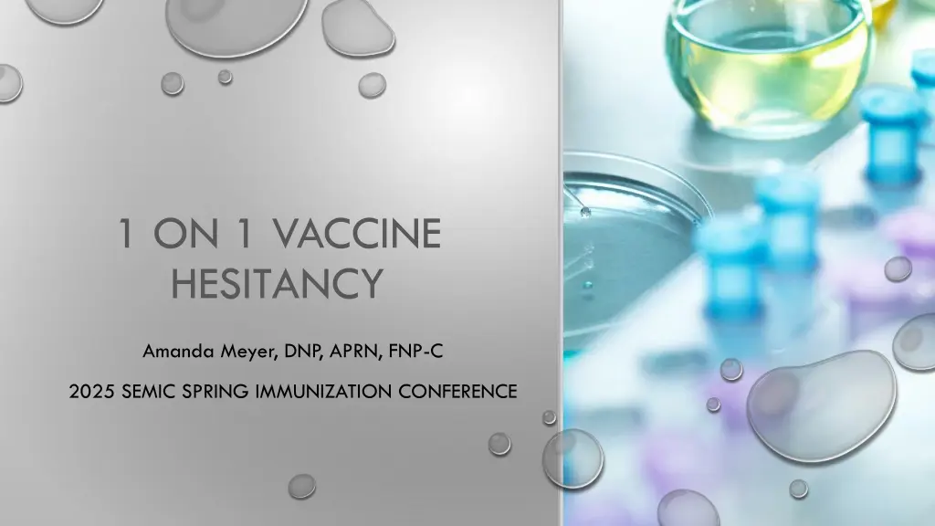 1 on 1 vaccine hesitancy