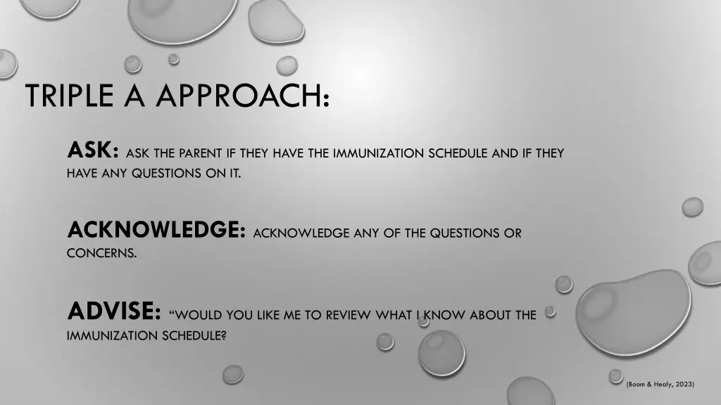 triple a approach