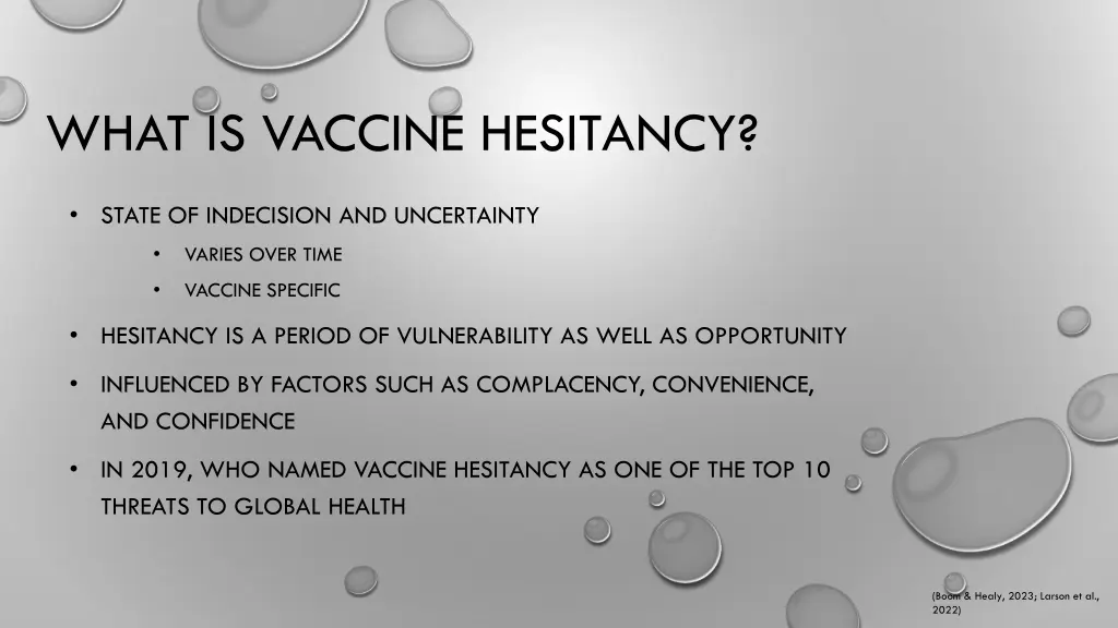 what is vaccine hesitancy