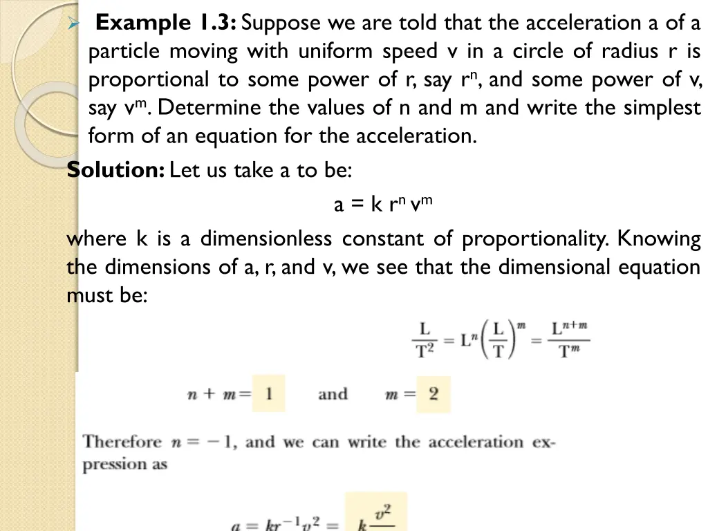 example 1 3 suppose we are told that