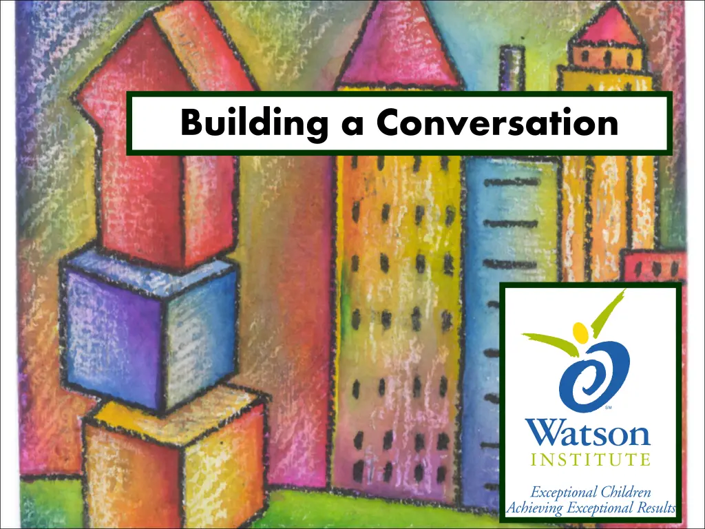 building a conversation