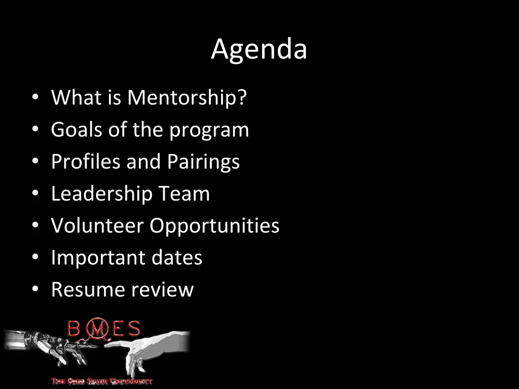 agenda