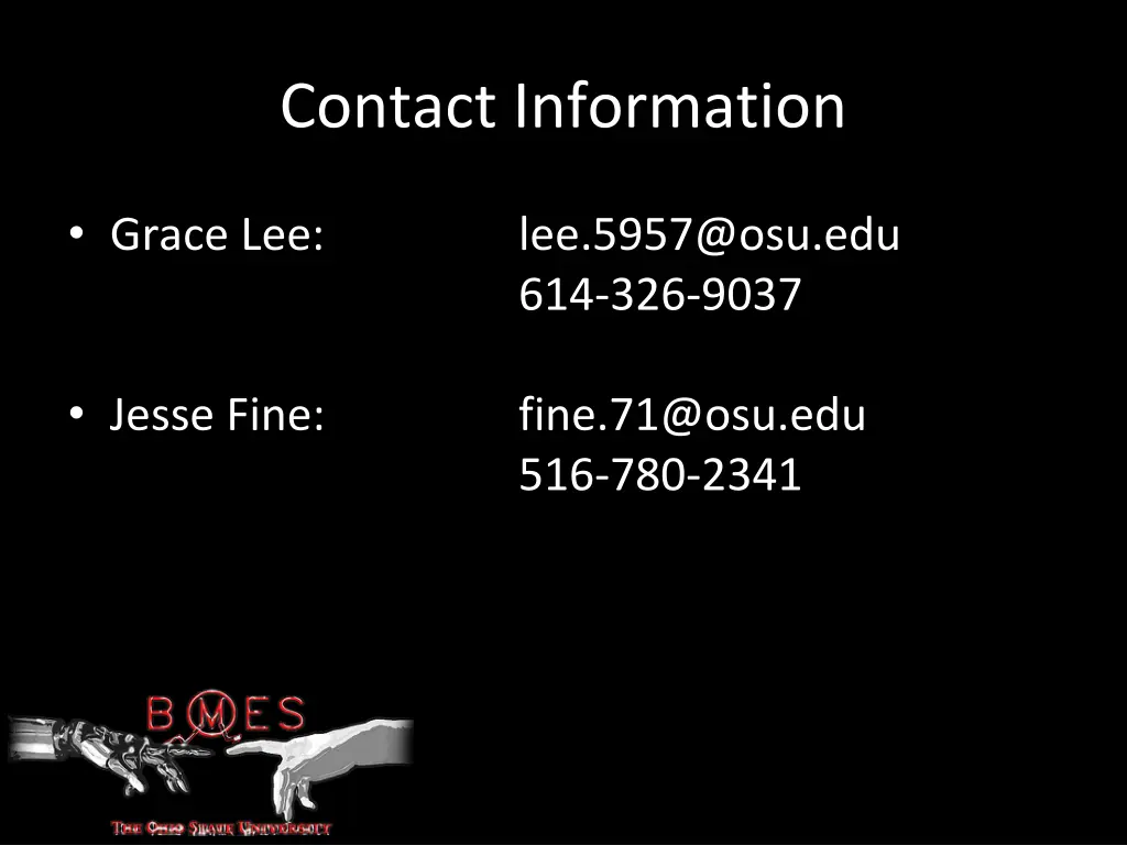 contact information