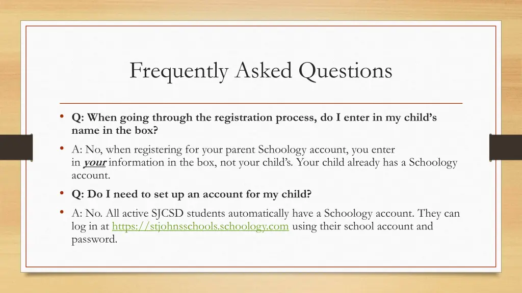frequently asked questions 2