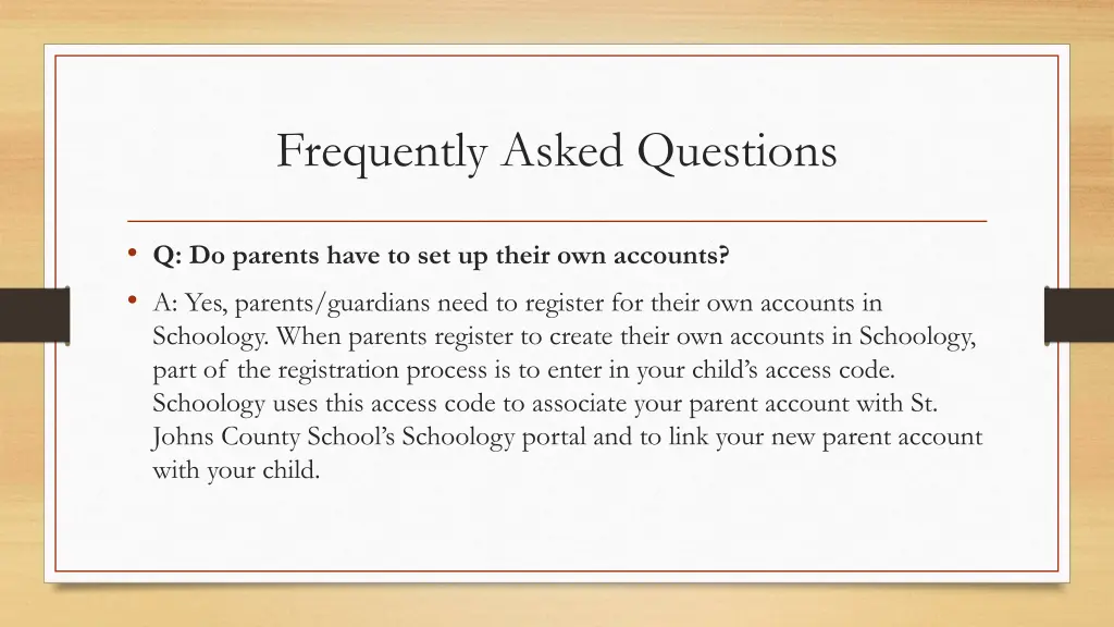 frequently asked questions