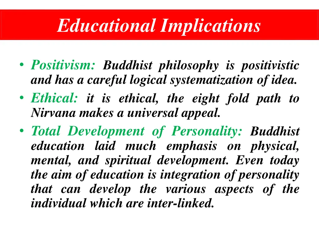 educational implications