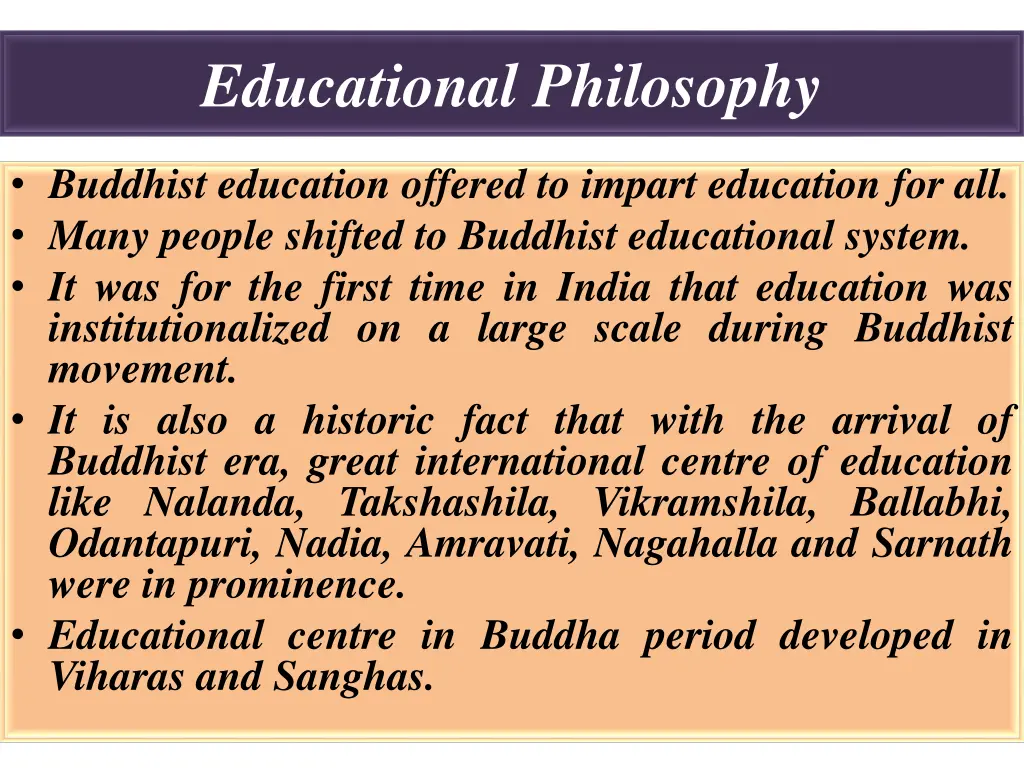 educational philosophy
