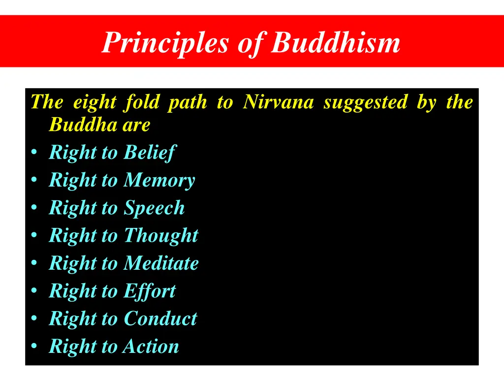 principles of buddhism 2