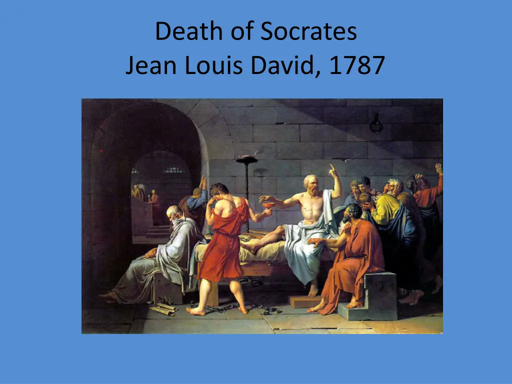 death of socrates jean louis david 1787