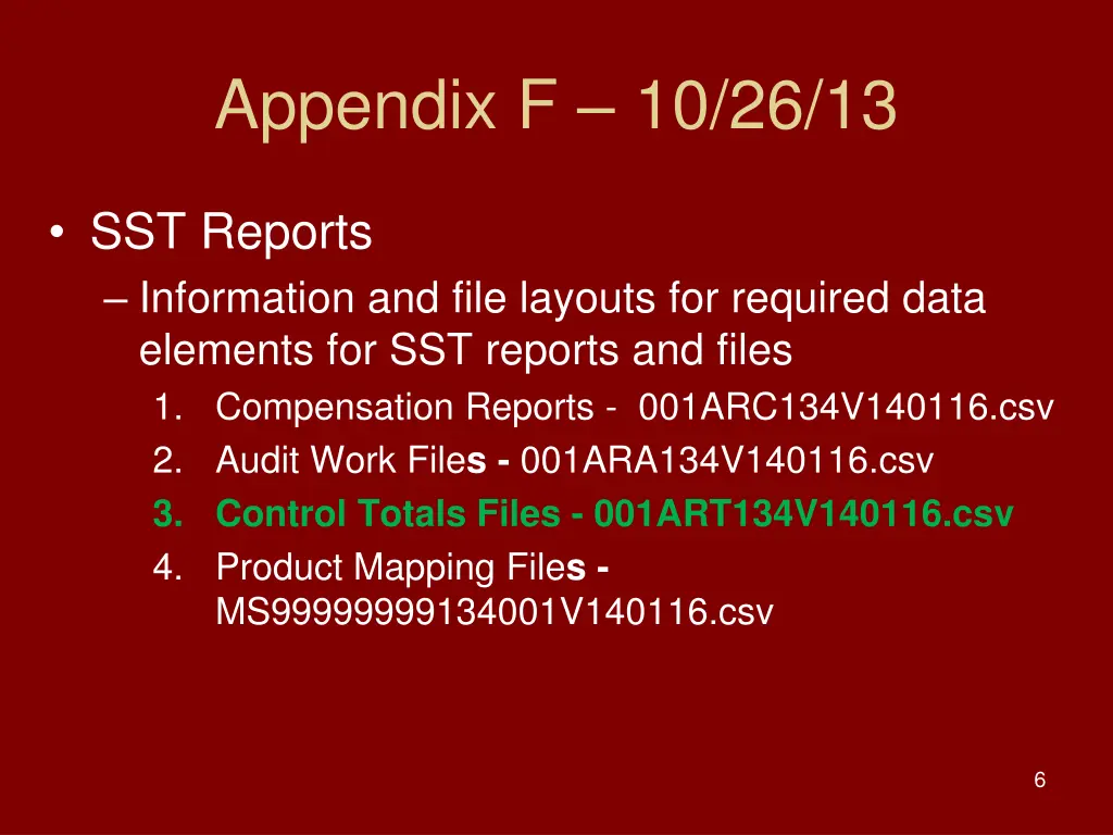 appendix f 10 26 13